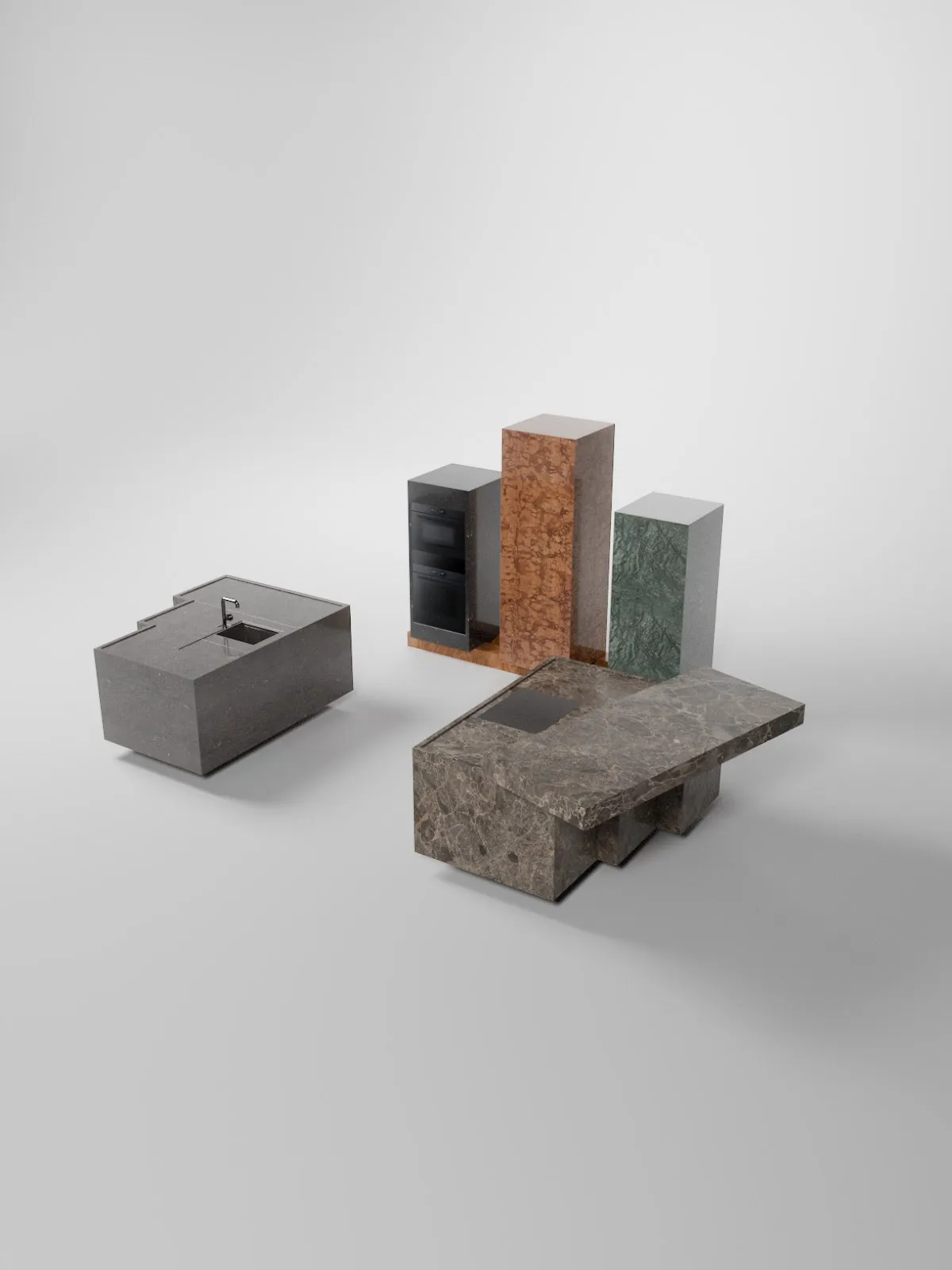 KAPAK variant in a soft neutral marble.